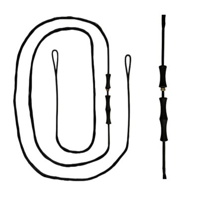 DEERACE Traditional Recurve Bow String and Bowstring Finger Savers Set, Dacron Bow String with Finger Guards (AMO 58 (Actual Length 54), 16 Strands (Recommended for up to 65 lbs))