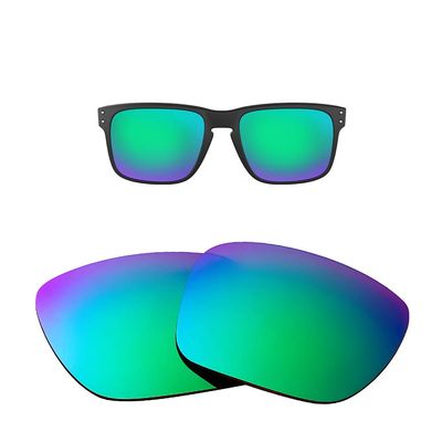 HiCycle2 Lenses Replacement for Oakley Holbrook Sunglass- Multiple Options (Amazon Rainforest)