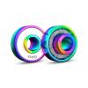 SUOFEILAIMU 8PCS Surfboard Longboard Bearing Black Shaft High-Speed Professional Double Warp Four Wheel Ceramic Bearings (Color : Titanium Glass) view 1