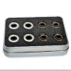 SUOFEILAIMU 16PCS ABEC-7 ABEC9 High Speed White Ceramic Inline Speed Skating Bearing ILQ-9 ILQ-11 608 Bearings for Track (Color : BSB White Ceramic) view 4