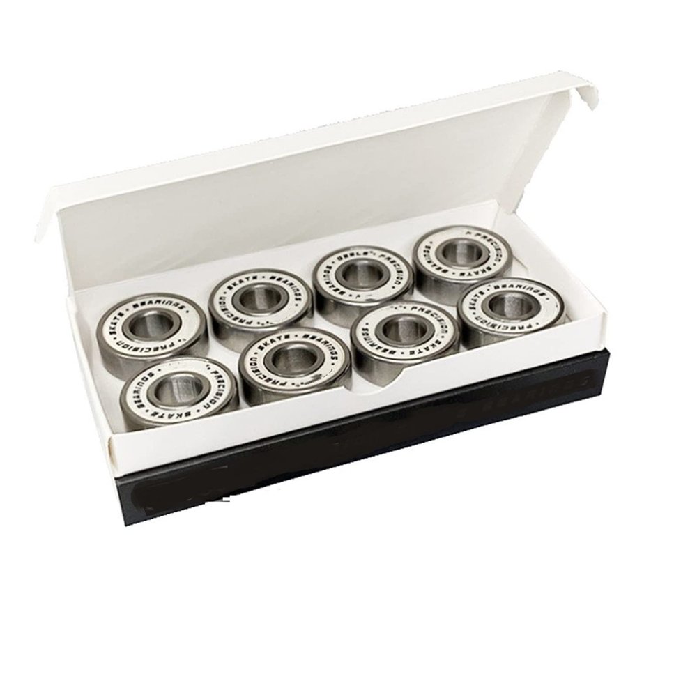 SUOFEILAIMU 8pcs 608 Skateboard Bearings for Skateboards Longboards Inline Skates Spinners
