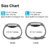 3 Pack Sport Bands Compatible with Fitbit Charge 2 Bands Women Men, Adjustable Replacement Strap Wristbands for Fitbit Charge 2 HR Small Large (Large, Black/Gray/White) view 2