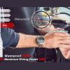 Dive Watch for Men 20ATM Waterproof Diving Wrist Watches for Altimeter Barometer Compass Thermometer Stopwatch Countdown Pedometer Calorie Counter Survival Watch Stainless Steel view 4