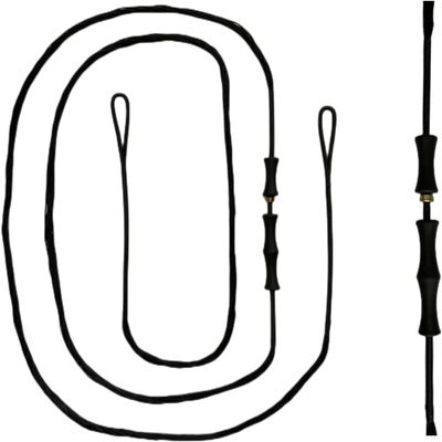 DEERACE Traditional Recurve Bow String and Bowstring Finger Savers Set, Dacron Bow String with Finger Guards (AMO 64 (Actual Length 60), 14 Strands (Recommended for up to 50 lbs))