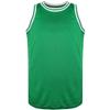 Blank Basketball Jersey Reversible Men's Mesh Athletic Sports Shirts Training Practice S-3XL (XXX-Large, Green) view 2