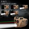 BemerforS Laser Light Combo, 500 Lumens Red Green Sights With Weaponlight Tactical Strobe Handgun Lights view 2