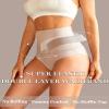 FINTETOO Light Tummy Control Underwear Women High Waisted Briefs Plus Size Shapewear Under Dress Ladies Panties S-XXXL view 4