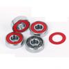 SUOFEILAIMU Skateboard Bearings 6082RS Roller Skate Bearings Sealed Ball Bearing for Skateboards Inline Roller Scooters (Color : 8PCS Red Plus) view 2