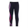 Jizyo Youth Girls Footless Athletic Leggings Yoga Sports Tights Gymnastic Running Workout Legging Pant Stretchy Pants Hot Pink 8 Years view 1