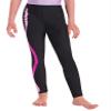 Jizyo Youth Girls Footless Athletic Leggings Yoga Sports Tights Gymnastic Running Workout Legging Pant Stretchy Pants Hot Pink 8 Years view 3