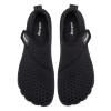 Racqua Mens Womens Water Shoes Quick Dry Barefoot Aqua Swim Shoes Lightweight Fishing Surfing Shoes Diving Pool Hiking Sport Shoes Black 14 Women/13 Men view 3