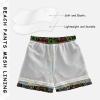 Aflyko Board Shorts Joystick Video Game Controller Rainbow Neon Boys Girls Swim Trunk Teens Beach Swimwear Bathing Suit view 3
