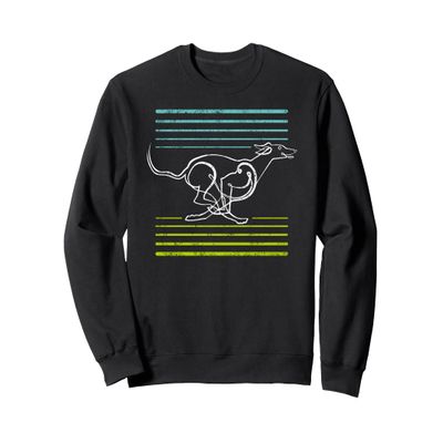 Art For Lurcher Dad or Lurcher Mum? A Vintage Lurcher Dog Sweatshirt