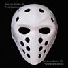 Custom Ice Hockey Mask Goalie Helmet 1:1 Wearable Home Decor Montreal Richard Sevigny G15, White view 3