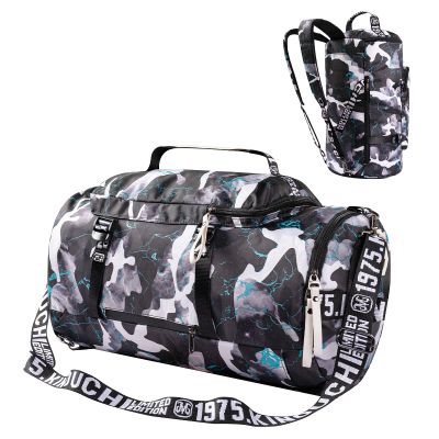 40L Gym Sport Bag Backpack Duffle Bag Weekender Bag Water-resistant Travel Sling Bag Casual Daypack for Men and Women