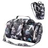 40L Gym Sport Bag Backpack Duffle Bag Weekender Bag Water-resistant Travel Sling Bag Casual Daypack for Men and Women view 1