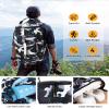 40L Gym Sport Bag Backpack Duffle Bag Weekender Bag Water-resistant Travel Sling Bag Casual Daypack for Men and Women view 2