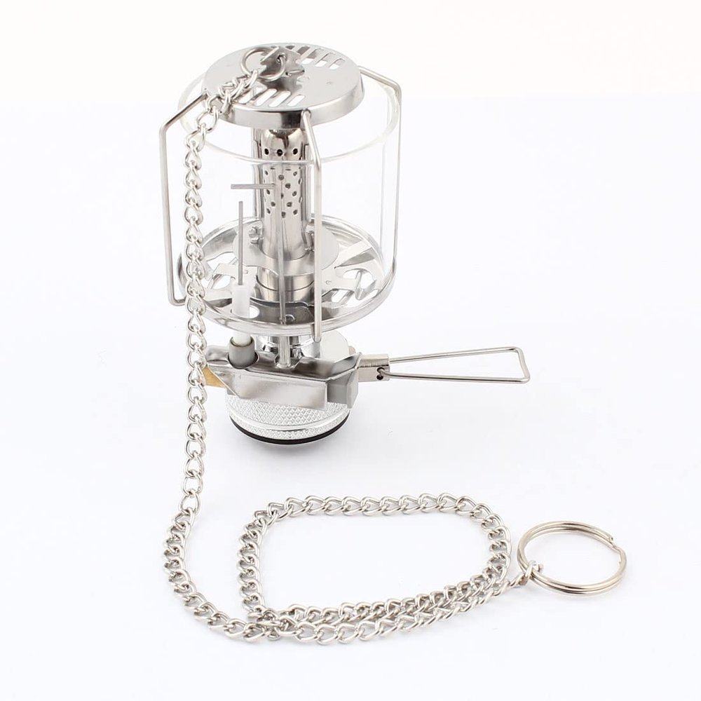 Ruilogod Mini Portable Camping Hanging Lantern Gas Light Tent Lamp Torch 80LUX (id: 557 a67 21d 2f0 c8a