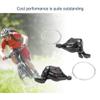 Pilipane Bikes Shifter Levers, 1 Pair Triple Speed Bikes Gear Shifter Derailleur with Shifter Cable Left/Right Shifter Bikes Parts, Bikes Commuter Bikes Folding Bikes Gear Grip Shifter with Grips view 3