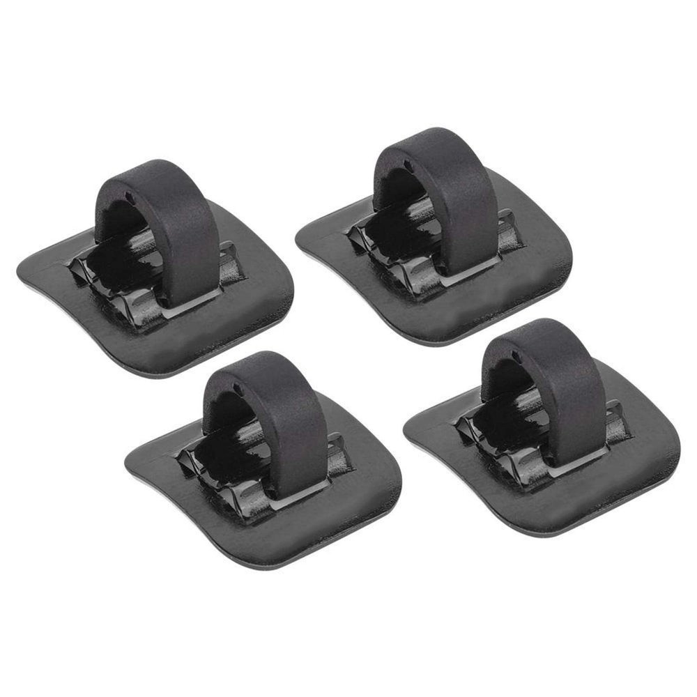 4 Color Aluminum Alloy Housing Hose Guide Clamps Brake C Buckle, 4 Pcs Pieces Bikes C Clips Clamps, Road Bikes Brake(Black), 4 Pcs Pieces Bikes C Clips Clamps, 4 Color Alumibicycle Frame Buckle
