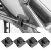 4 Color Aluminum Alloy Housing Hose Guide Clamps Brake C Buckle, 4 Pcs Pieces Bikes C Clips Clamps, Road Bikes Brake(Black), 4 Pcs Pieces Bikes C Clips Clamps, 4 Color Alumibicycle Frame Buckle view 2