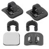 4 Color Aluminum Alloy Housing Hose Guide Clamps Brake C Buckle, 4 Pcs Pieces Bikes C Clips Clamps, Road Bikes Brake(Black), 4 Pcs Pieces Bikes C Clips Clamps, 4 Color Alumibicycle Frame Buckle view 4