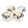 4 Pcs Outdoor Classic Durable Pu Cruiser Longboard Skateboard Wheels(Blue,52Mm Skateboard Wheels,White,Red,Yellow,Pink)(White), 52Mm Skateboard Wheels,4 Pcs Outdoor Classic Durabskateboard Wheels view 3