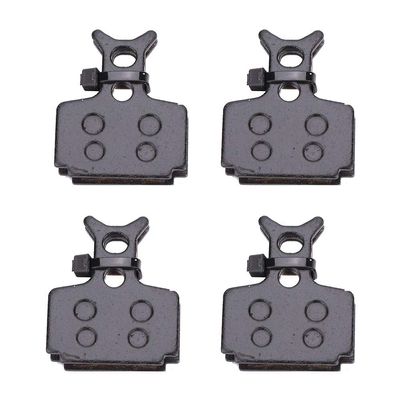 Bikes Disc Brake Pads Compatible with Material R1 R1R TORX T1, Replacement Gum Organic Semi Metal Brake Pads, No Noise No Skid, Gum Brake Pads Bikes Disc Brake Pads