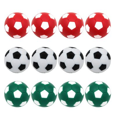 BQSPT Foosball Balls Foose Balls Table Football Soccer Replacement Multicolor Official Tabletop Game Size 32mm Mini Foosball-Set of 12