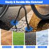 Center Mount Double Leg Bikes Kickstand, Adjust Practical Mountain Bikes Foot Stand for 26 inches and Wheel Mountain Bikes, Road Bikes, Adult Bikes, Sports Bikes, Center Mount Double Leg Bikes view 4