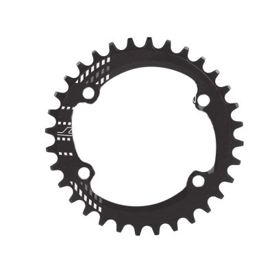 Aluminium Alloy 96MM Narrow Wide Chainring Single Chain Ring,Round Oval Chainring,Sprocket Bolts for Road Bikes,for M6000 M7000 M8000(38T-black), Round Oval Chainring,Aluminium Alloy 96MM Narrow