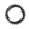 Aluminium Alloy 96MM Narrow Wide Chainring Single Chain Ring,Round Oval Chainring,Sprocket Bolts for Road Bikes,for M6000 M7000 M8000(38T-black), Round Oval Chainring,Aluminium Alloy 96MM Narrow view 1