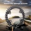 Aluminium Alloy 96MM Narrow Wide Chainring Single Chain Ring,Round Oval Chainring,Sprocket Bolts for Road Bikes,for M6000 M7000 M8000(38T-black), Round Oval Chainring,Aluminium Alloy 96MM Narrow view 4