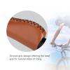 Pu Leather Mountain Bike Handlebar Grips,Bike Handle Grips,Lockable Bike Grips,Specialized Replacement Bike Grips, for Mountain,Beach Cruiser,Scooter,Folding Bike(Brown), Bike Handle Grips,Pu Le view 2