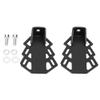 Pilipane 2pcs Iron Rear Pedal Feetpegs Avoid Slip Foot Rest with 5mm Hole, Mountain Bikes Pedals, Non Slip Lightweight Bikes Stage Pedals, Adjust Grip, Mountain Bikes Pedals, 2pcs Iron Rear Pedal Fee view 4
