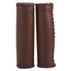 1 Pair Three Colors Retro Artificial Leather Mountain Bikes Handlebar Grips Bikes Handle (Coffee), Bikes Handle Cover, Bikes Handle Cover, 1 Pair Three Colors Retro ArtifBicycle Grip Bikes Hand view 1