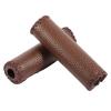 1 Pair Three Colors Retro Artificial Leather Mountain Bikes Handlebar Grips Bikes Handle (Coffee), Bikes Handle Cover, Bikes Handle Cover, 1 Pair Three Colors Retro ArtifBicycle Grip Bikes Hand view 4