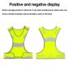 plplaaoo High Visibility Vest, Cycling Reflective Vest,Safety Vests Reflective with Pockets,Adjustable Reflective Vest Safety Gear for Running Jogging Walking Cycling, high Visibility Vest Cycling view 3