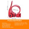 CX 18 Quick Release Road Bikes Bike Aluminum Alloy Seatpost Seat Post Clamp Mountain Bikes Parts 31 8mm (Red), Bikes Seat Clamp, Bikes Seat Clamp, CX 18 Quick Release Road Bikes BicBike Seat Cla view 4