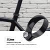 Aluminum Alloy Bicycle Bolt Clamp 31.8mm for 27.2 Seatpost Super Light Bolt Binder Clamp Saddle Cycling (Black),Bike Seatpost Clamp, Bike Seatpost Clamp, Aluminum Alloy Bicycle Bolt CBicycle Sea view 2