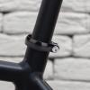 Aluminum Alloy Bicycle Bolt Clamp 31.8mm for 27.2 Seatpost Super Light Bolt Binder Clamp Saddle Cycling (Black),Bike Seatpost Clamp, Bike Seatpost Clamp, Aluminum Alloy Bicycle Bolt CBicycle Sea view 4