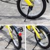 Kids Bikes Adjust Center Mount, Bikes Kickstand for 16 18 20 Inch Wheel, Bikes Kickstands Bikes Stand for 12 20inch Wheel Mountain Bike/Road Bicycle/Adult Bikes (12"), Bikes Kickstand, Wheel view 2