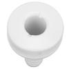 Boat Thru Hull Fitting Boat Through Hull Connector 3/4in ABS Plastic Hose Coupling Drain Outlet Accessory Boat Water Drain Boats Fitting(White) view 1