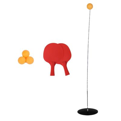 DYNWAVE Table Tennis Trainer Ment Robot Indoor Single Training, Plastic Paddle