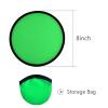 Mototo 30 Pieces Foldable Flying Disc Fans with Bag Folding Pocket Toy Set for Kids Fun Birthday Party Favors Summer Outdoor Activity Game Halloween Christmas, 5 Colors (8 inches) view 3
