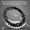 32/34/36/38T BCD 104 Aluminum Alloy Mountain bikes Sprocket Steel Chainring Single Crank Chain hoop Repair Parts (36T Black) , bikes Single Chain hoop , bikes Single Chain hoop , 32/34/36/38T BCD view 3
