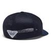 Columbia Unisex PFG Statetriot Mesh Ball Cap, Collegiate Navy/USA Patch, Small/Medium view 2