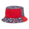 Columbia Youth Unisex Bucket Hat, Nocturnal Mini-Biscus/Red Lily, Small/Medium view 2