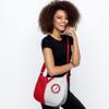Littlearth NCAA Alabama Crimson Tide Pebble Split Hobo, Team Color, One Size view 3