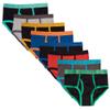 MALLARY BY MATTHEW Boys Kids 100% Cotton Briefs Underwear (16 Pack), Multicolored Elastic, Small view 2